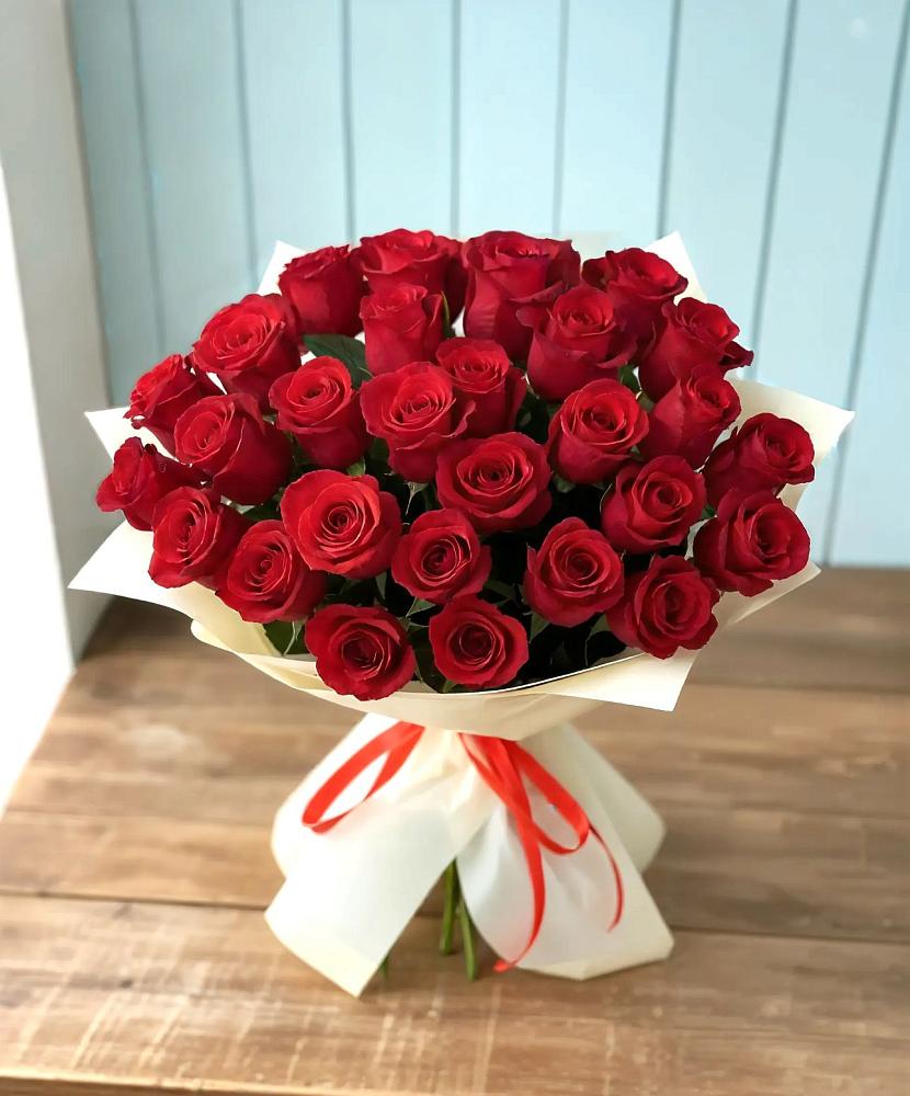 Букет 29 Красных роз в Актюбинском