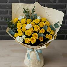 Букет цветов из:  Розы в Актюбинском