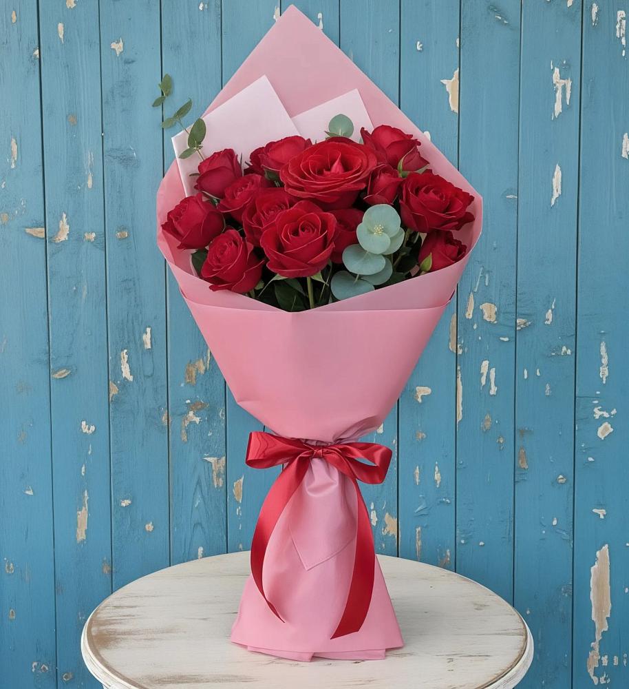 Букет цветов из: Розы в Актюбинском