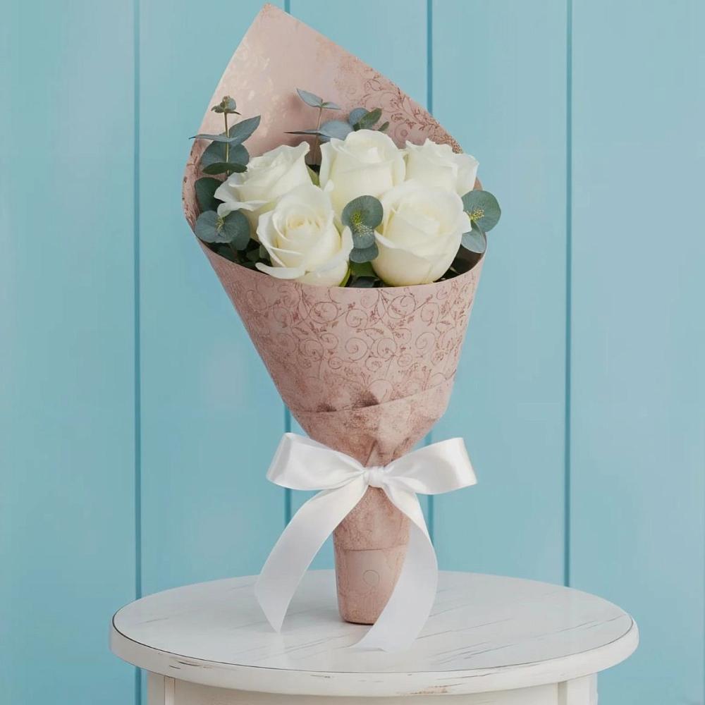 Букет цветов из: Розы в Актюбинском