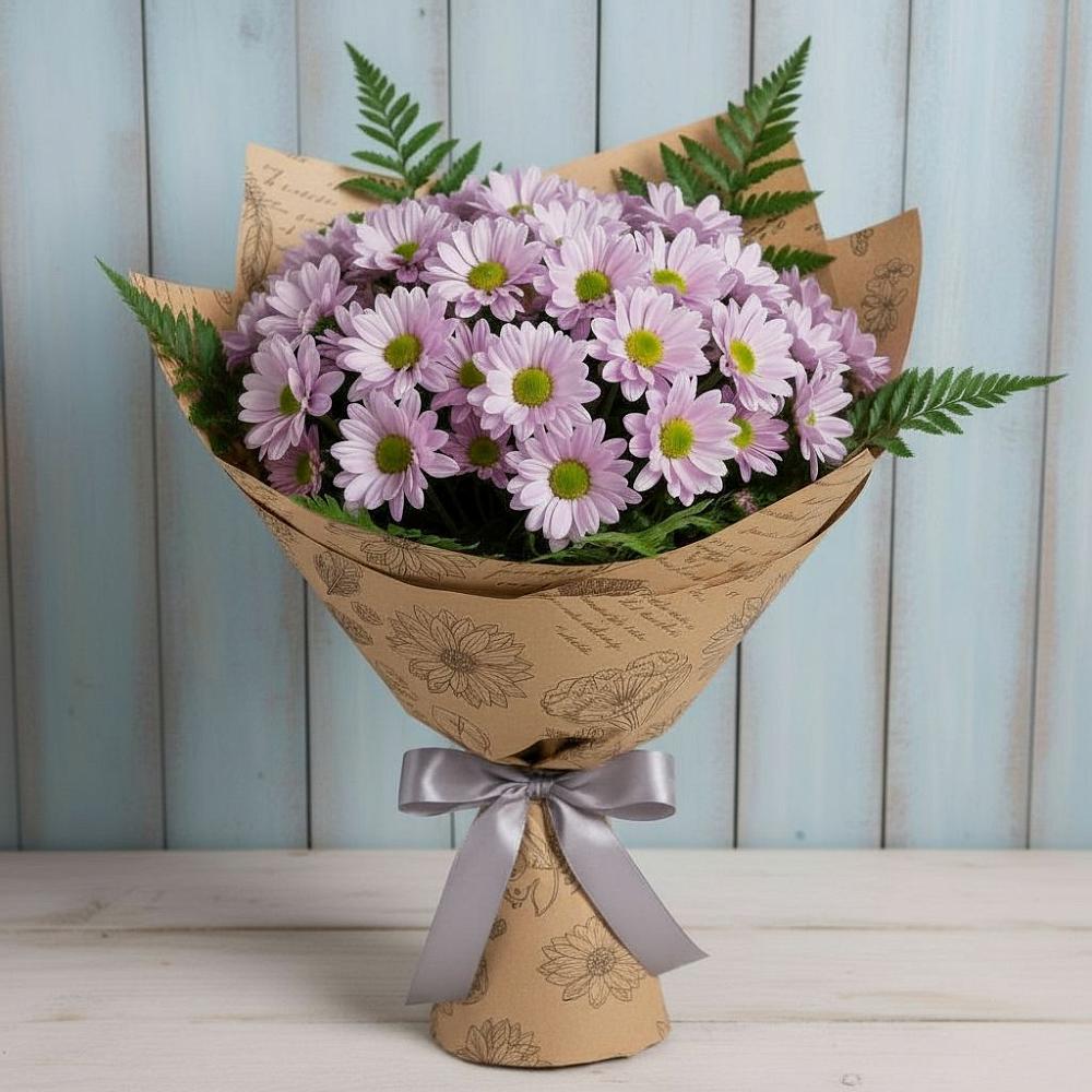Букет цветов из: Хризантемы в Актюбинском