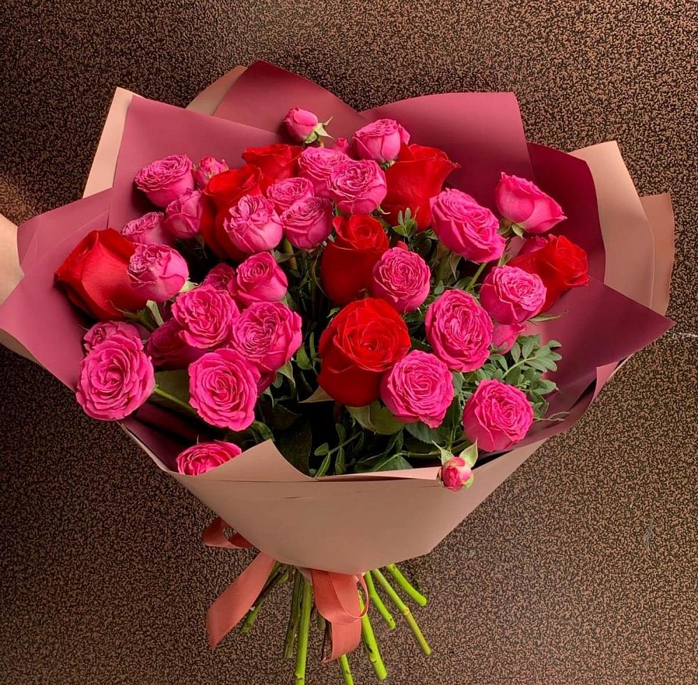 Букет В объятьях нежности в Актюбинском