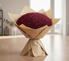 Букет 101 Красная роза в Актюбинском