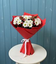 Букет цветов из:  Хризантемы #REPLACE_PRED# Актюбинском