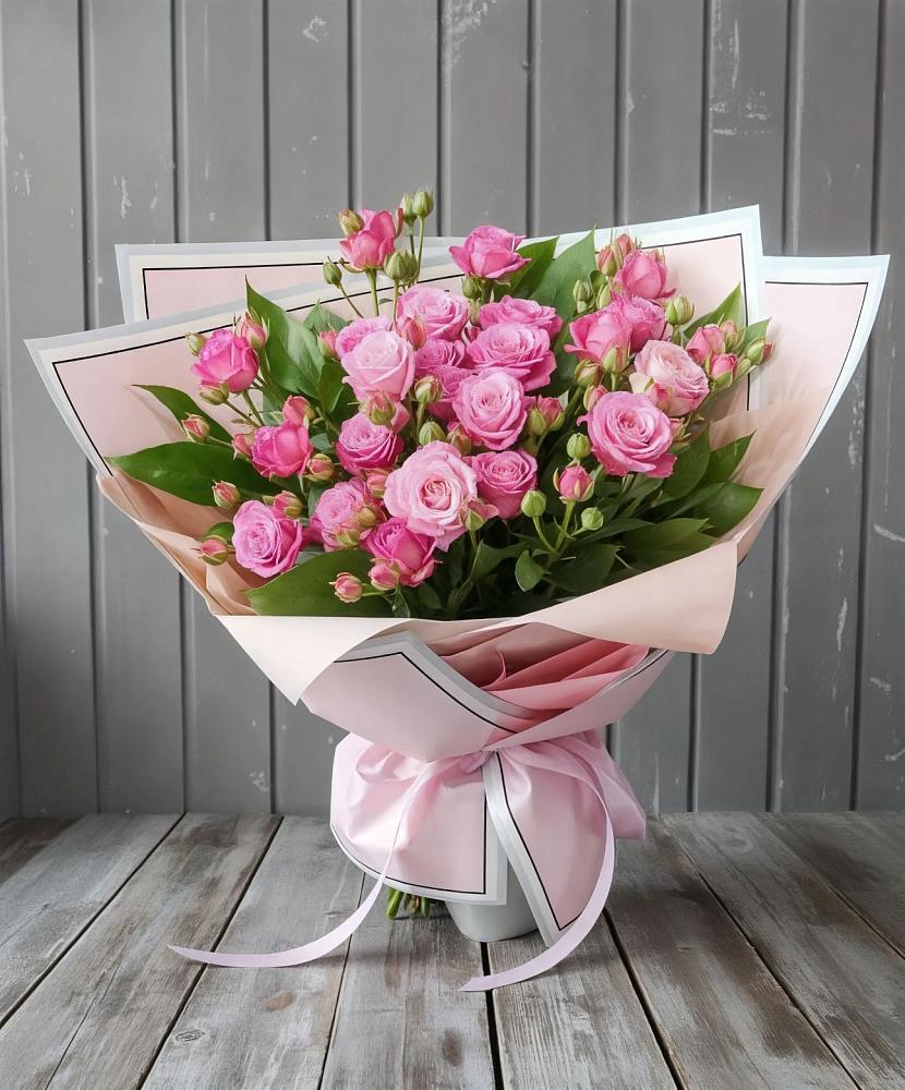 Букет Розовый кустик в Актюбинском