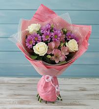 Букет цветов из:  Герберы в Актюбинском