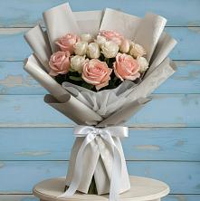 Букет цветов из:  Розы в Актюбинском