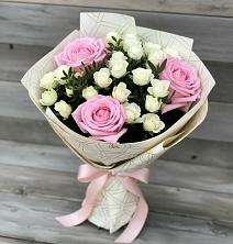 Букет цветов из:  Розы в Актюбинском