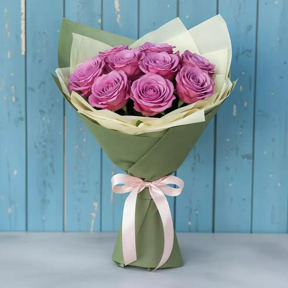 Букет Розы Фёрст Леди в Актюбинском