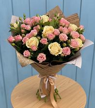 Букет цветов из:  Розы в Актюбинском