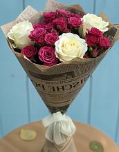 Букет цветов из:  Розы в Актюбинском