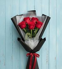 Букет цветов из:  Розы в Актюбинском