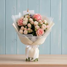 Букет цветов из:  Розы в Актюбинском